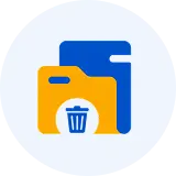 Immutable data deletion log icon | Spin.AI Icon showing immutable data deletion log for Confluence content security